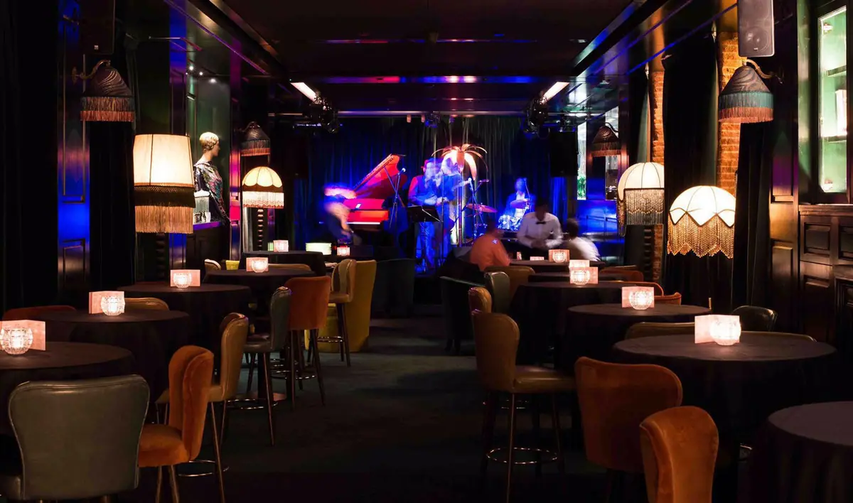 The Jungle Jazz Club seen from the tables