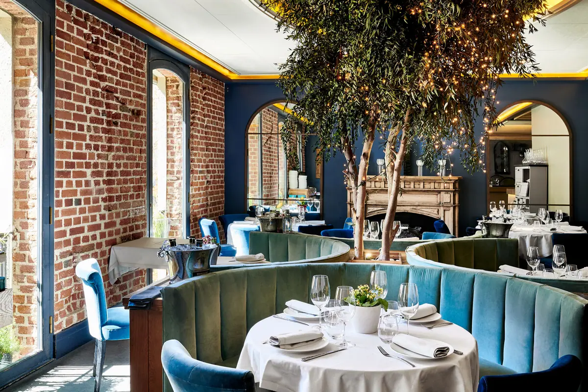 The patio room under the tree